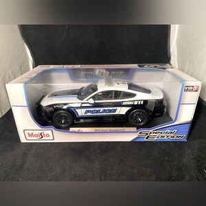 Maisto 2015 Ford Mustangs GT Model Police Car Special Edition